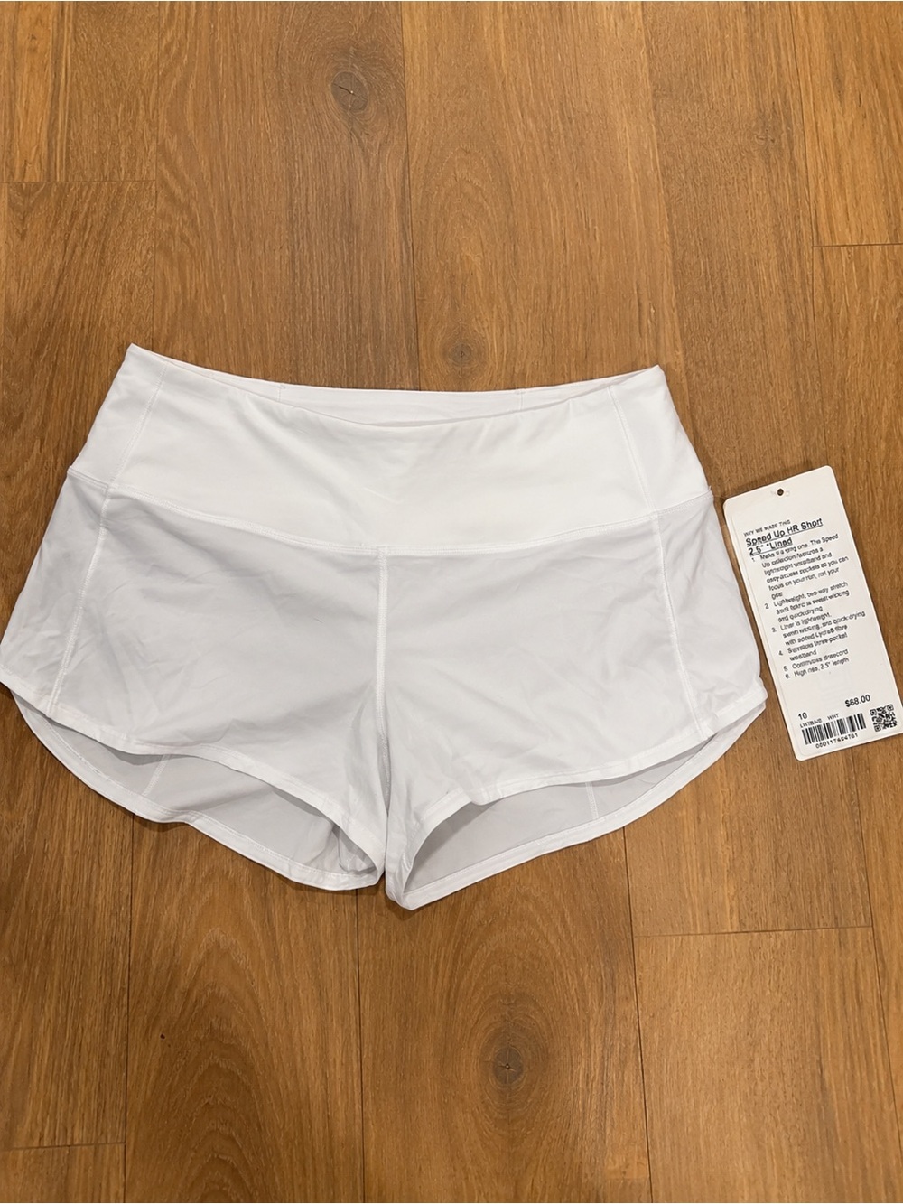 Lululemon speed up HR shorts 2.5 lined
